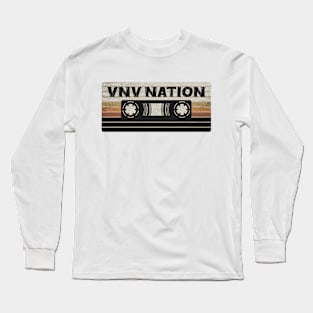 VNV Nation Mix Tape Long Sleeve T-Shirt